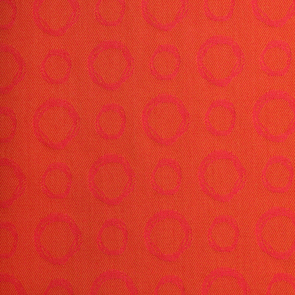 Seville red hoop contract fabric for upholstery