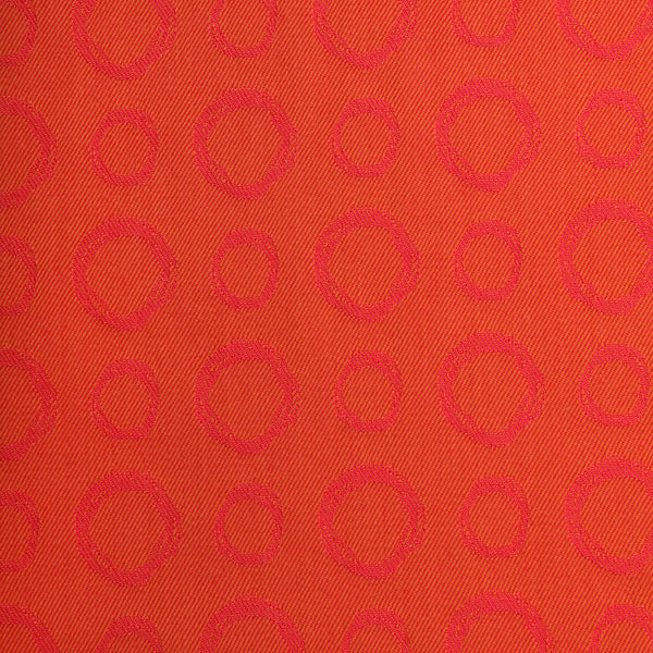 Seville red hoop contract fabric for upholstery